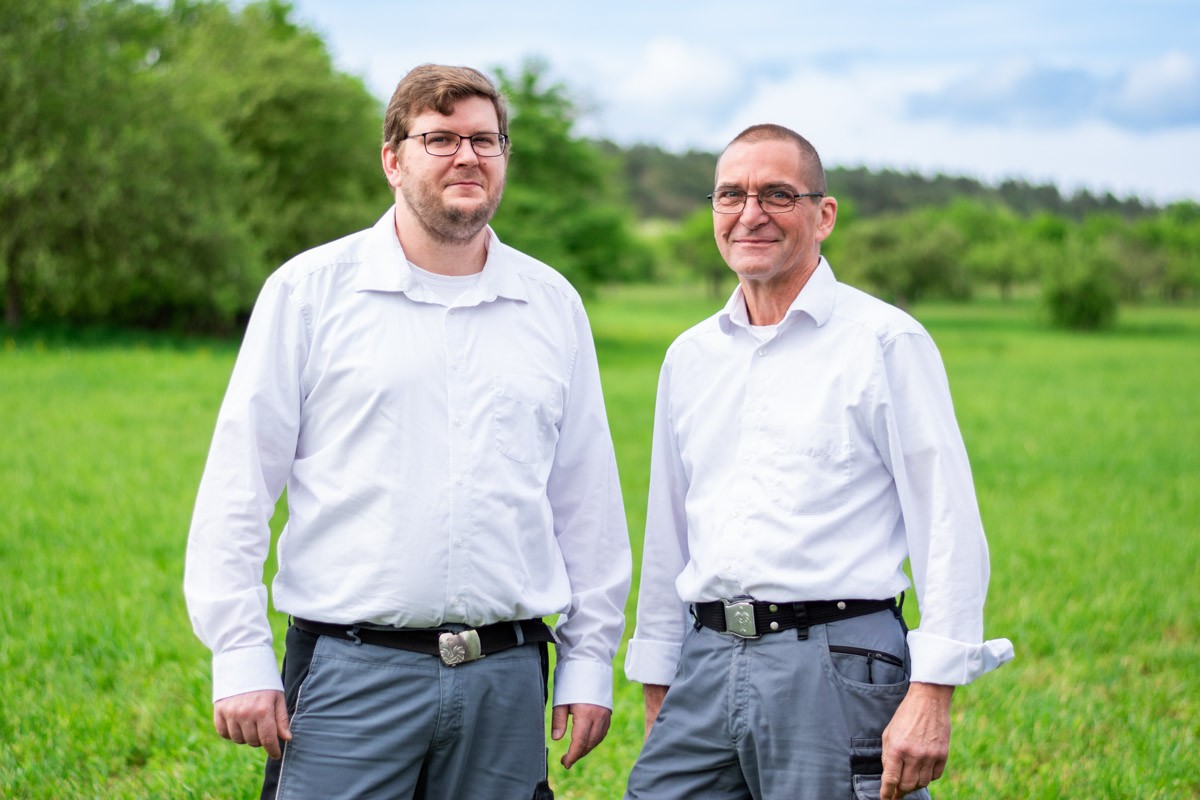 Manuel und Jürgen Unterricker, das Team von JUDO Schädlingsbekämpfung in Tiefenbronn